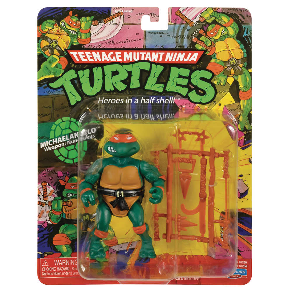 Teenage Mutant Ninja Turtles Classic Michelangelo Basic Action Figure