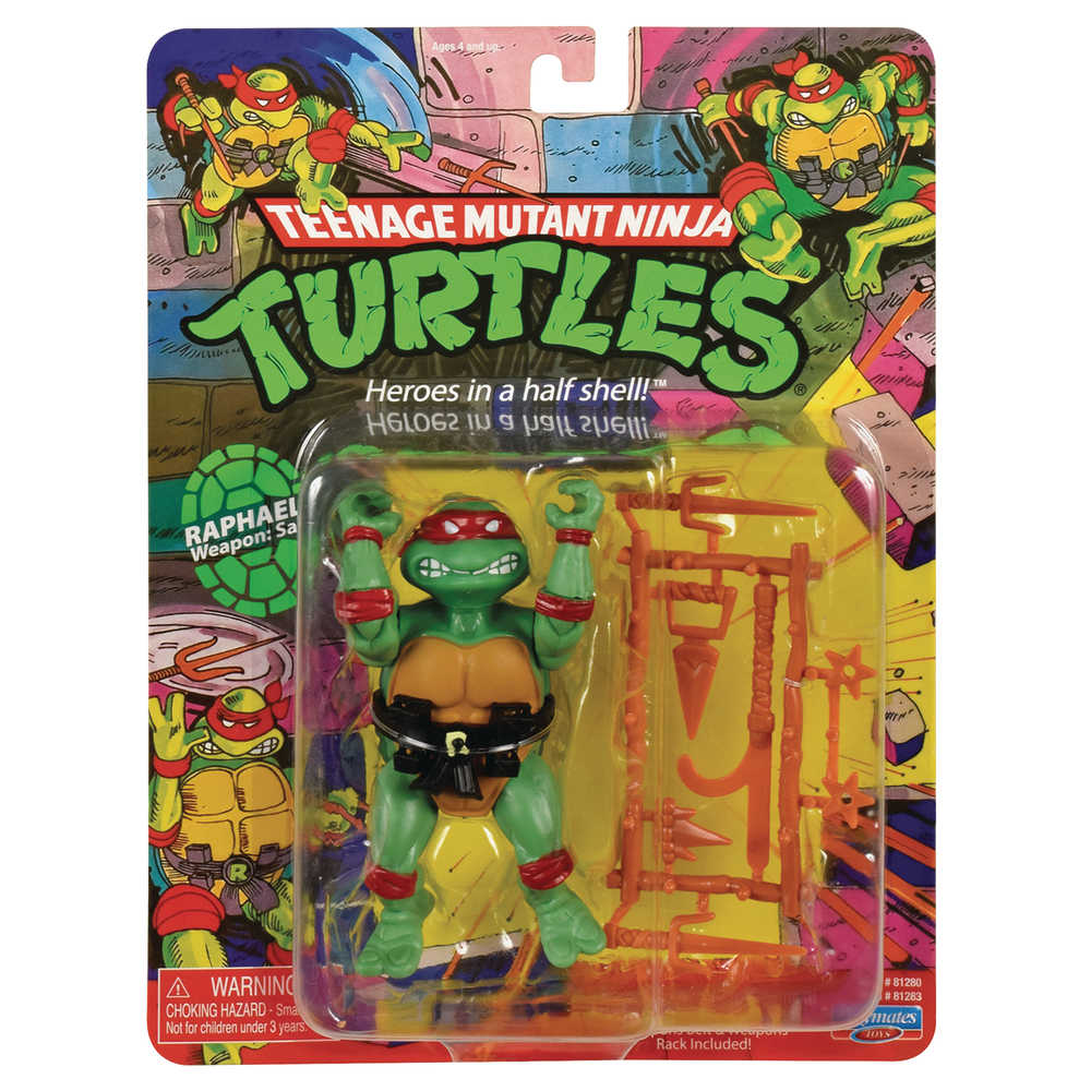 Teenage Mutant Ninja Turtles Classic Raphael Basic Action Figure