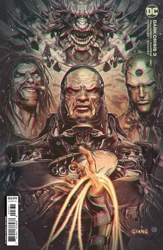 Dark Crisis #3 (Of 7) Cover D 1 in 25 John Giang Card Stock Variant