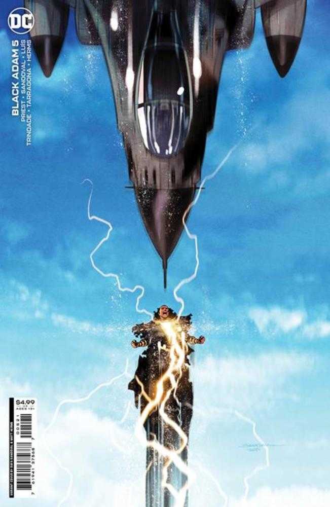 Black Adam #5 Cover B Rafa Sandoval Plane Card Stock Variant