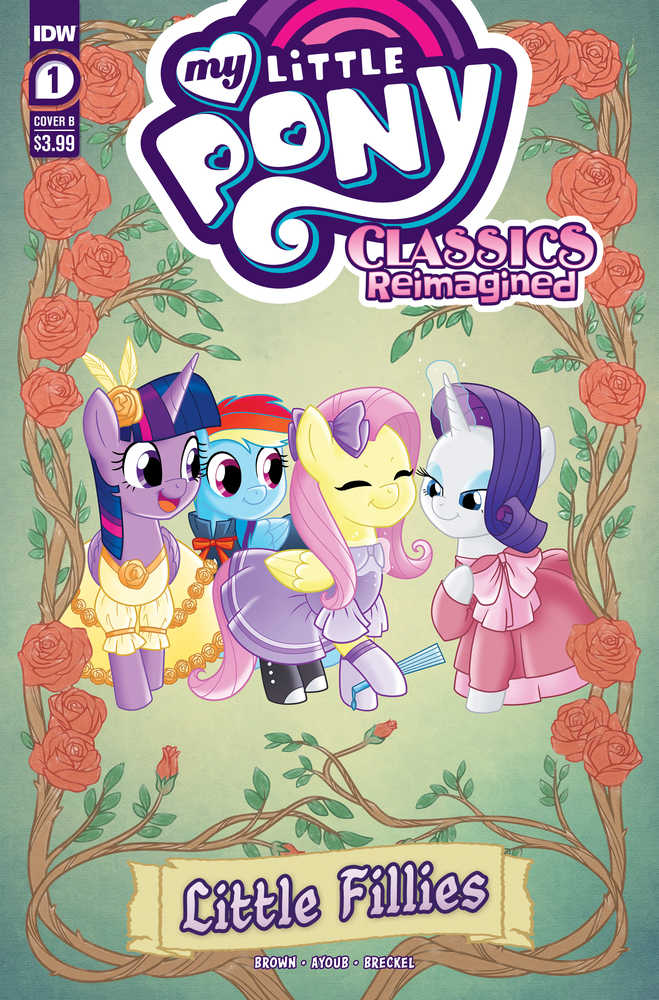 My Little Pony Classics Reimagined Little Fillies #1 Cover B (