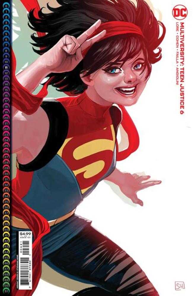 Multiversity Teen Justice #6 (Of 6) Cover B Stephanie Hans Card Stock Variant