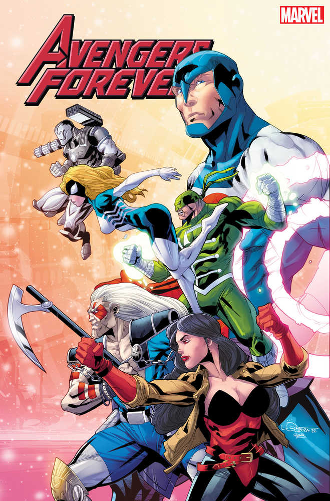 Avengers Forever #14 Lubera 90s Avengers Assemble Connect Va