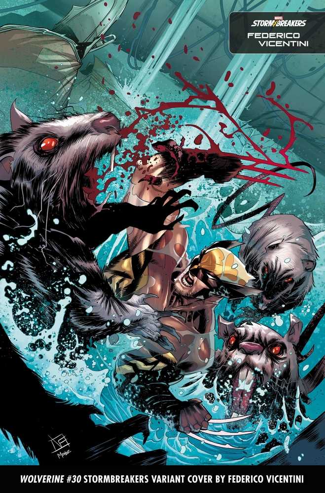 Wolverine #30 Vicentini Stormbreakers Variant