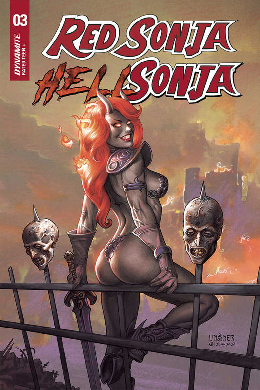 Red Sonja Hell Sonja #3 Cover A Linsner