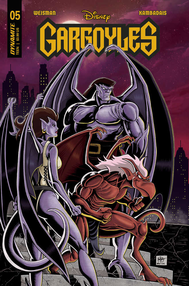 Gargoyles #5 Cover T Foc Haeser