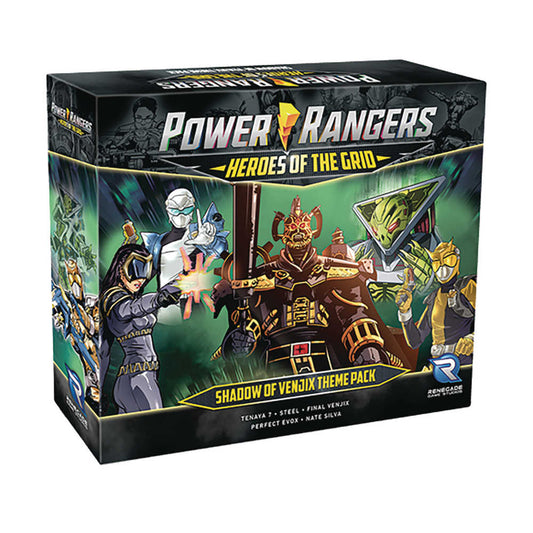 Power Rangers Heroes Grid Shadow Of Venjix Theme Pack Exp (C