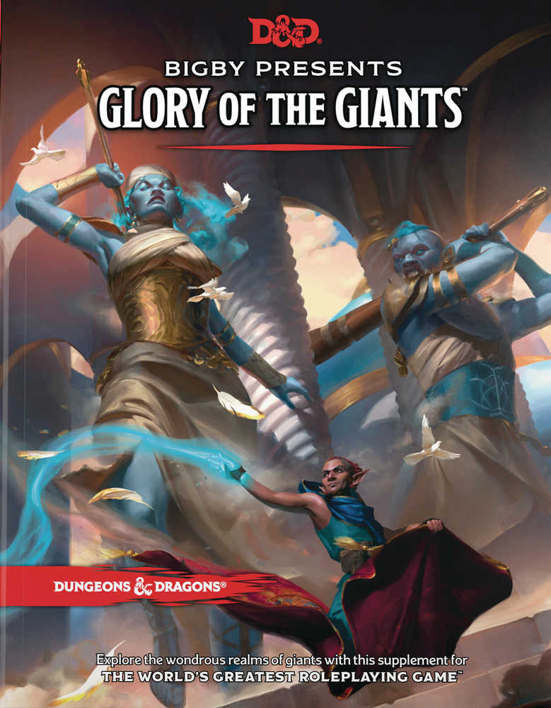 D&D Role Playing Game Glory Of Giants Hardcover