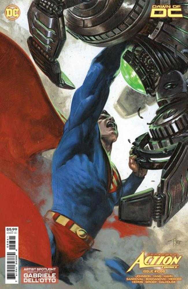 Action Comics #1058 Cover D Gabriele Dell Otto Artist Spotlight Card Stock Variant