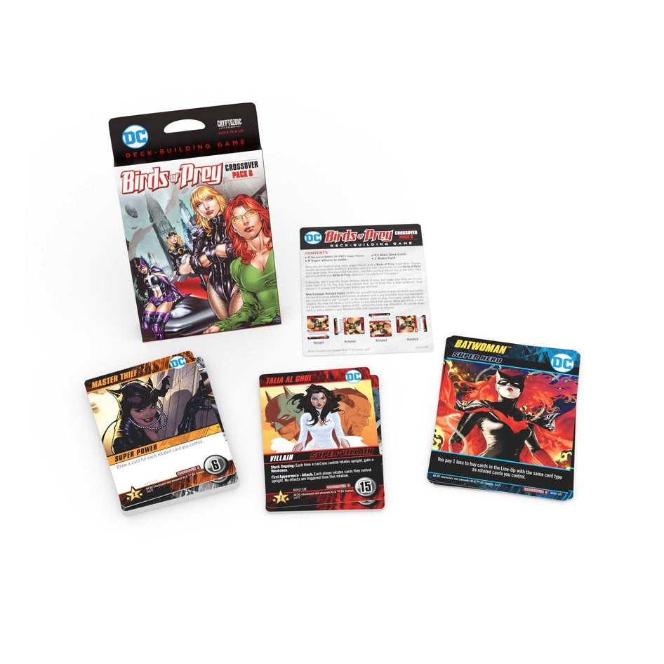 DC DECK-BUILDING GAME CROSSOVER PACK 6: BIRDS OF PREY