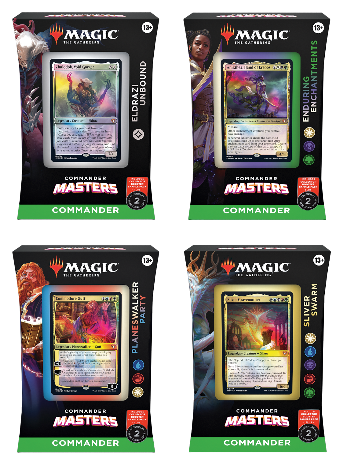 Commander Masters - Commander Deck Display