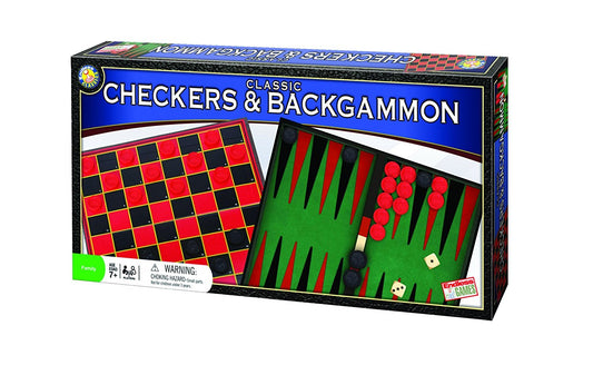 Classic Checkers & Backgammon