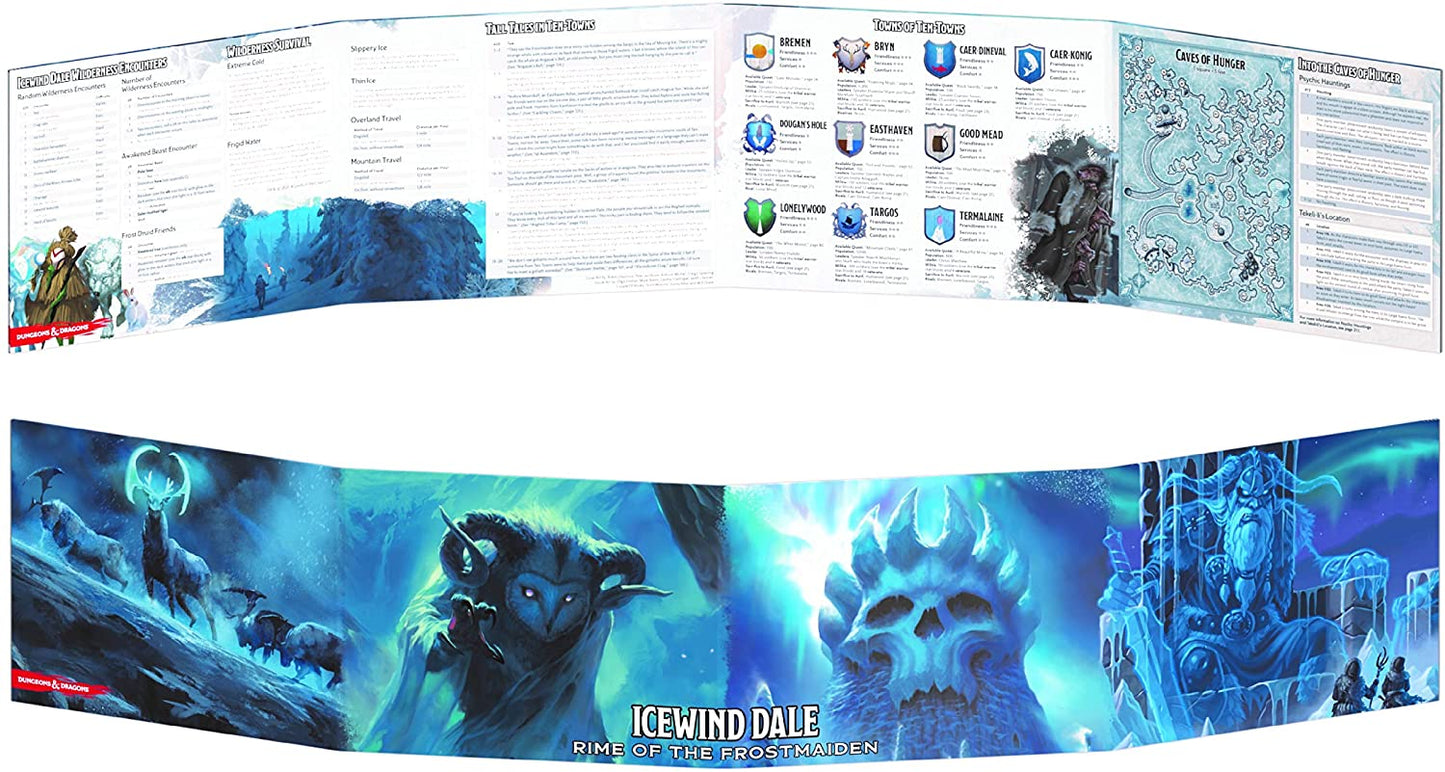 Dungeons & Dragons Dungeon Master's Screen Icewind Dale