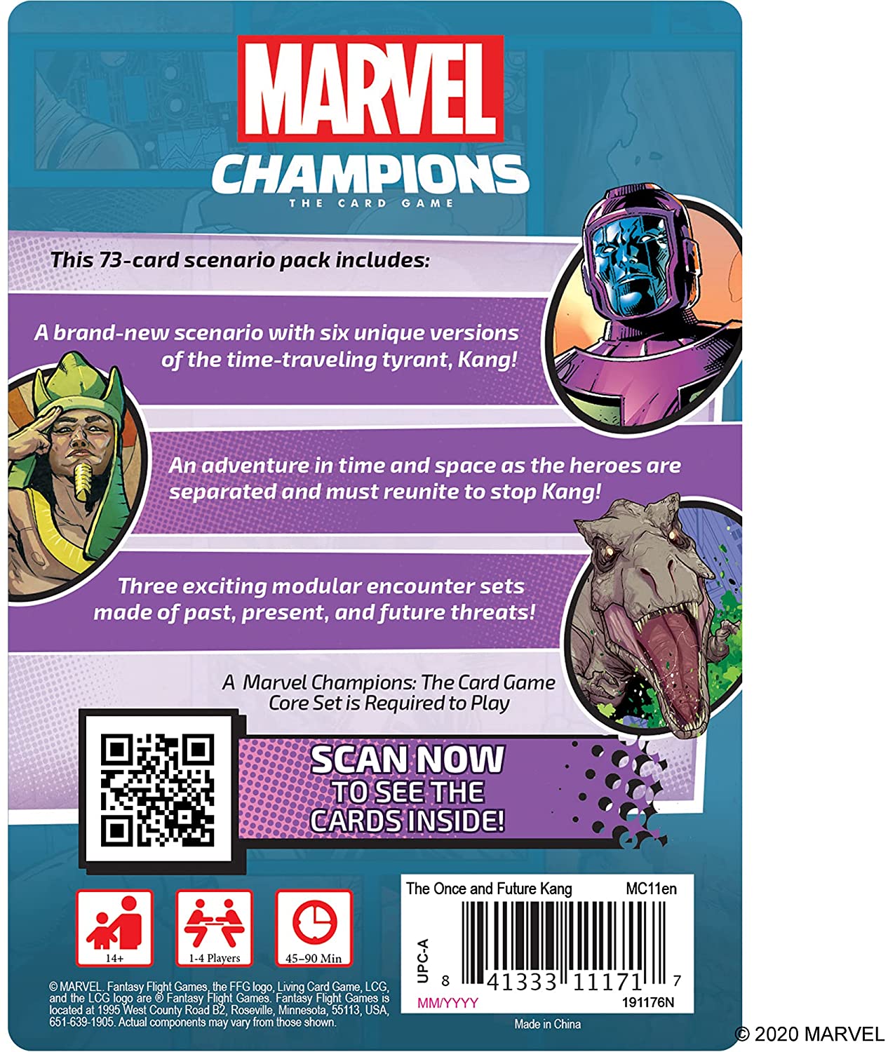 Marvel Champions: The Once and Future Kang Scenario Pack