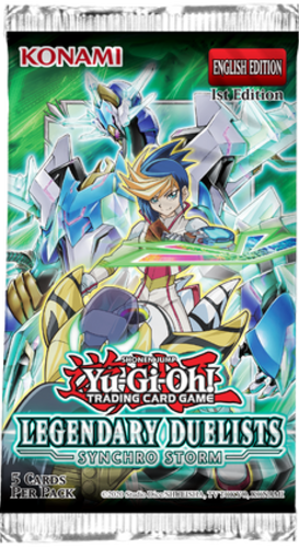 Yu-Gi-Oh! TCG Legendary Duelists: Synchro Storm Booster Pack
