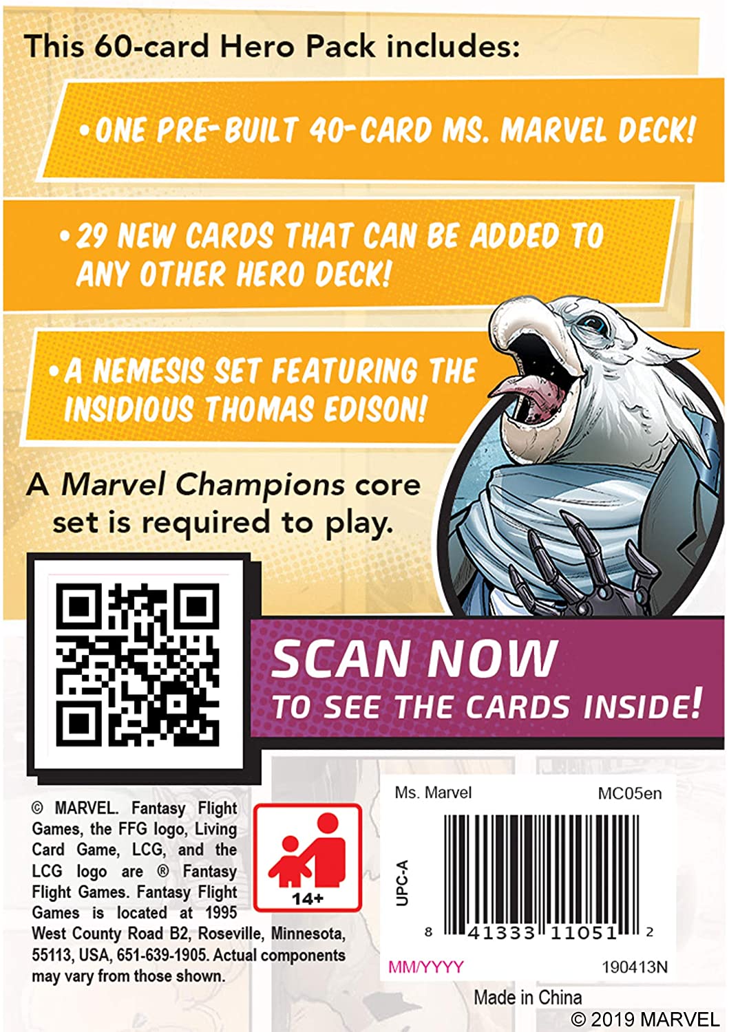 Marvel Champions: MS. Marvel Hero Pack