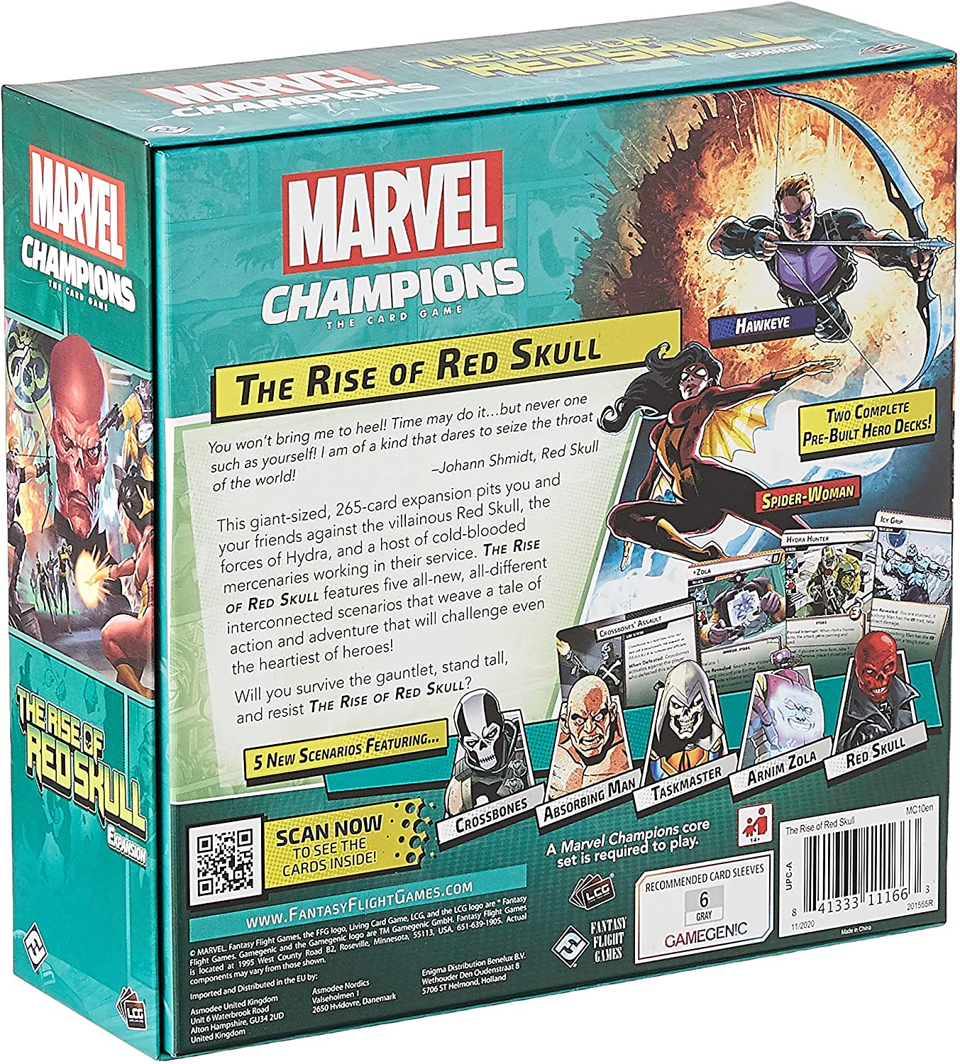 Marvel Champions: Rise of the Red Skull Expansion