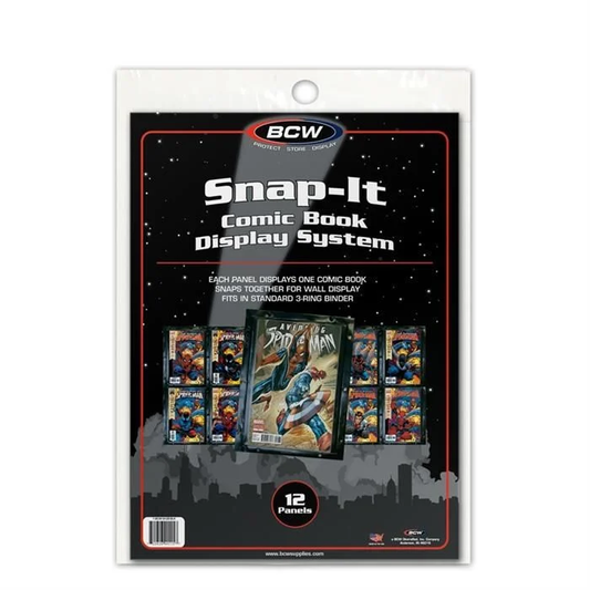 Snap-It Comic Book Display System