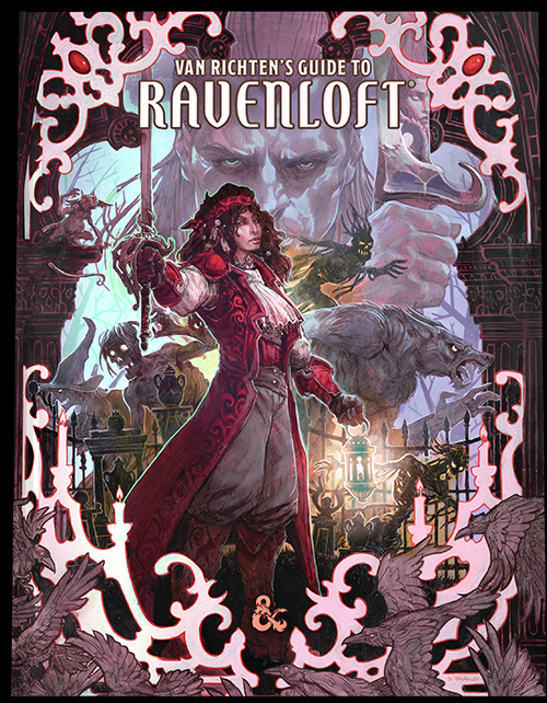 Dungeons & Dragons Van Richten't Guide to Ravenloft ALT COVER