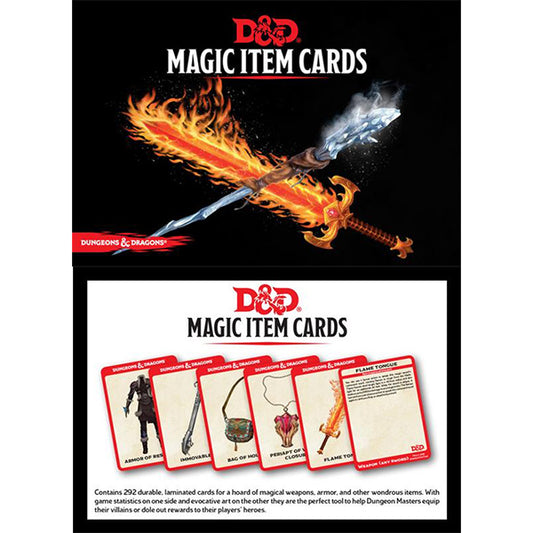 D&D 5th Edition: Magic Item Cards Deck.